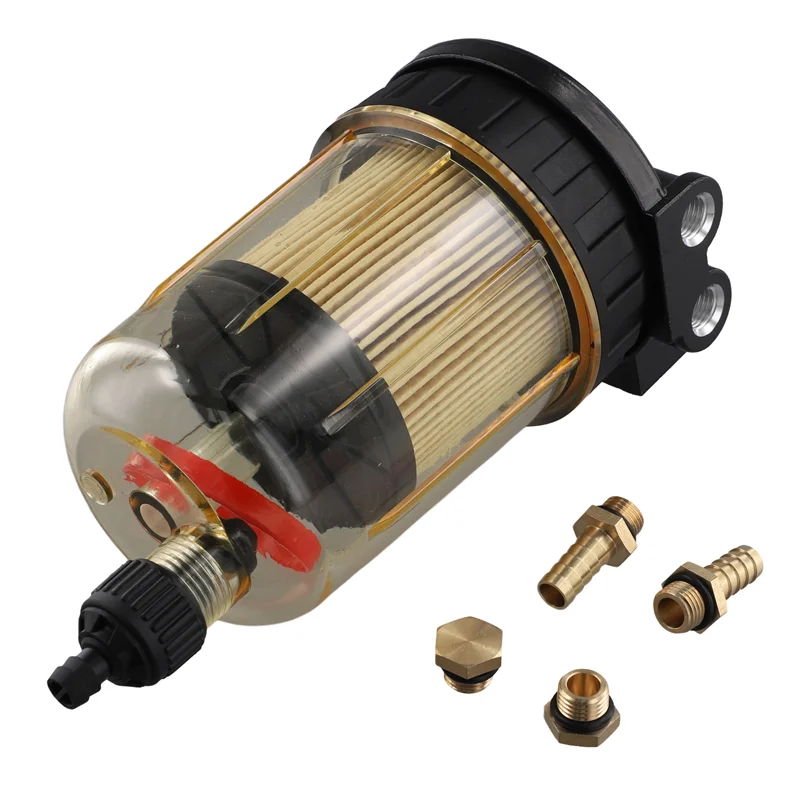 

AUTO 1766160 Oil Water Separator Ship Fuel Water Separator Fuel Filter Assembly For Yacht Engine Maintenance Outboard Boat