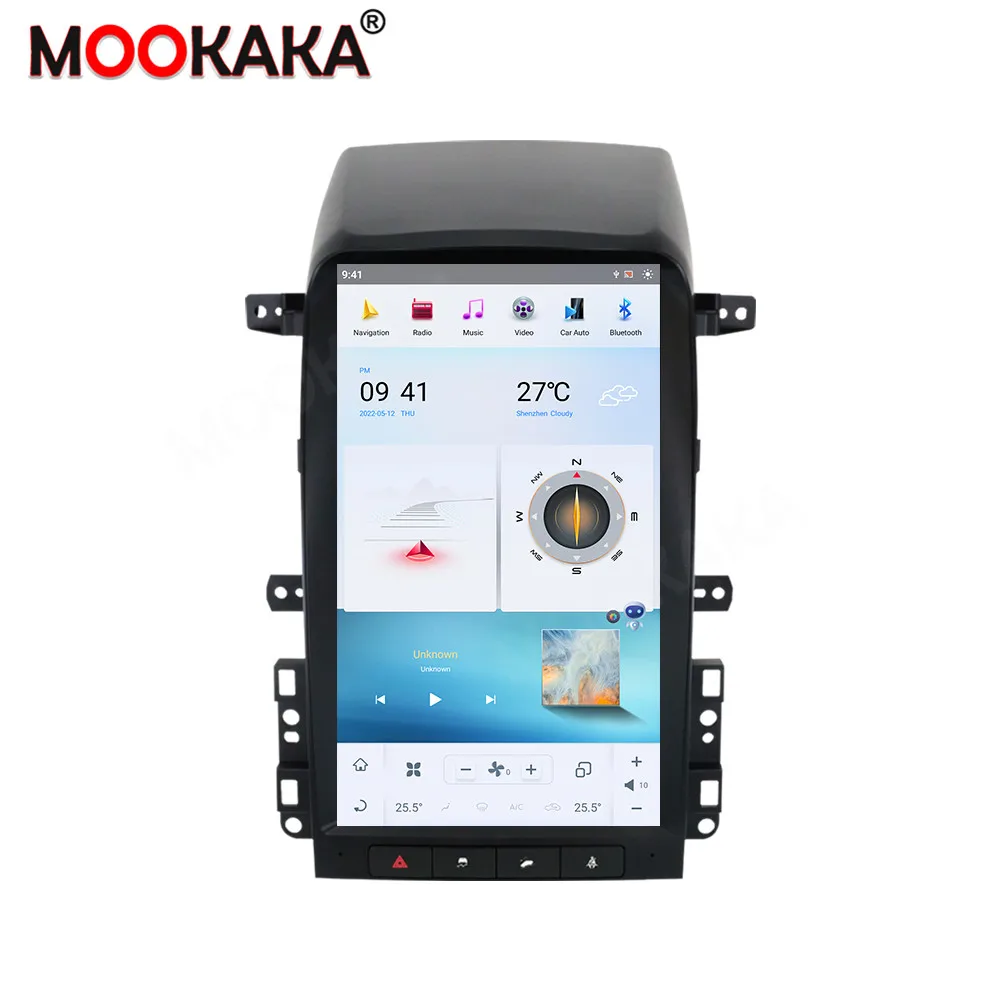 For Chevrolet Captiva 2008-2012 Android 11 Car Multimedia Player Auto Radio GPS Navigation Audio Stereo