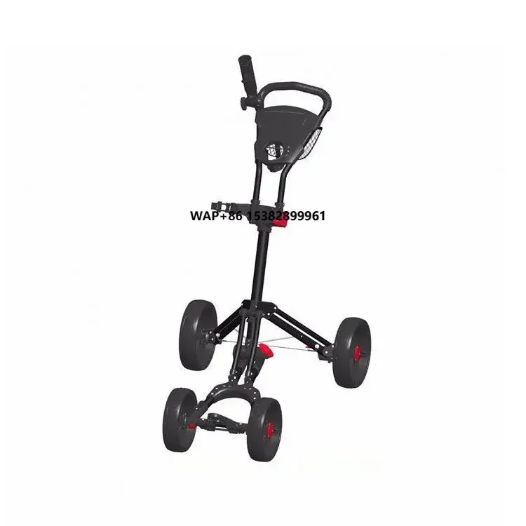New Product Germany Design Push Golf Trolley With Four Wheels
