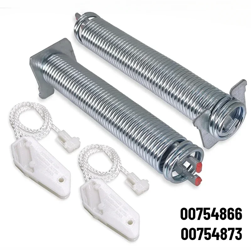 2PCS Dishwasher Door Spring Cable Kit 00754866 00754873 for Bosch Thermador Gaggenau Hinge Replacement Parts