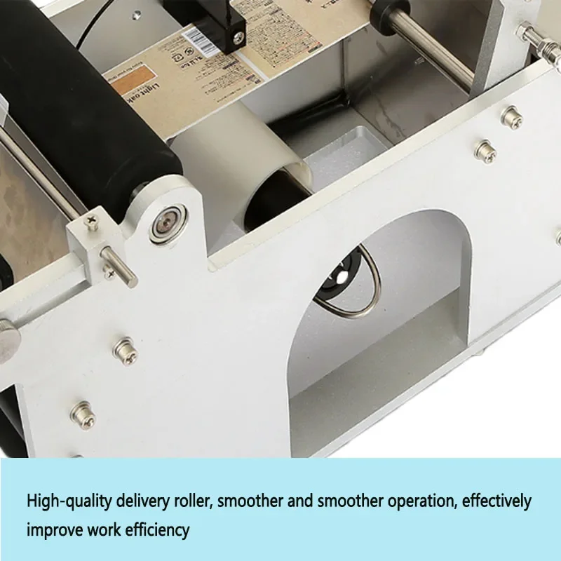 MT-50 Этикетировочная машина для круглых бутылок, аппликатор этикеток с принтером даты, самоклеящийся дозатор этикеток