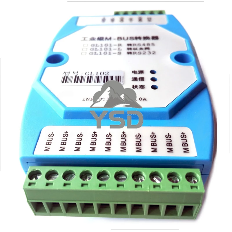 

Шлюз MBus-Ethernet — протокол Modbus-TCP/RTU, удаленная связь 500 м, протокол индивидуального счетчика