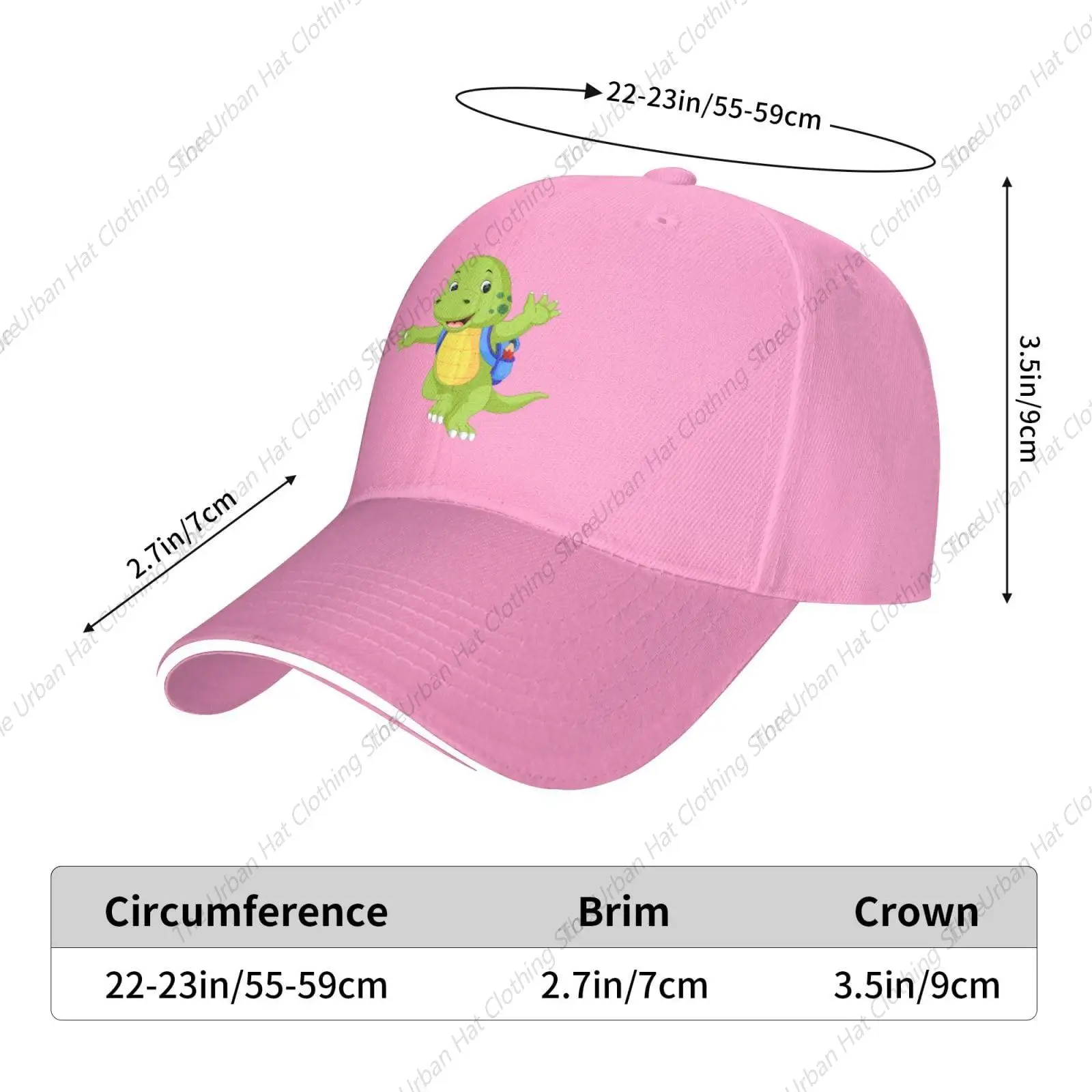 Overpowering Dinosaurs Baseball Cap, Chapéus ajustáveis para homens e mulheres, Truckers Sun Hat, Golf Caps