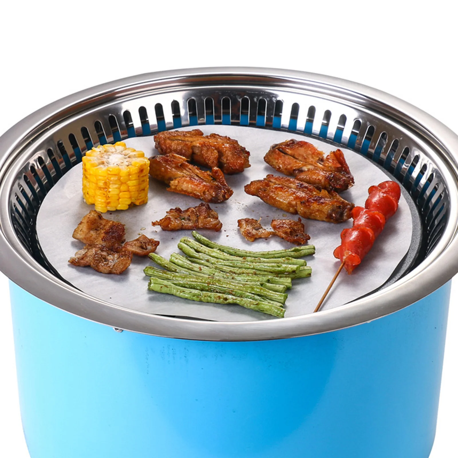 

350Pcs 5.5 Inch Non-Stick Baking Parchment Paper Silicone Oil Paper for Cake Cheesecake Pizza Evenly Baked Baking Sheets