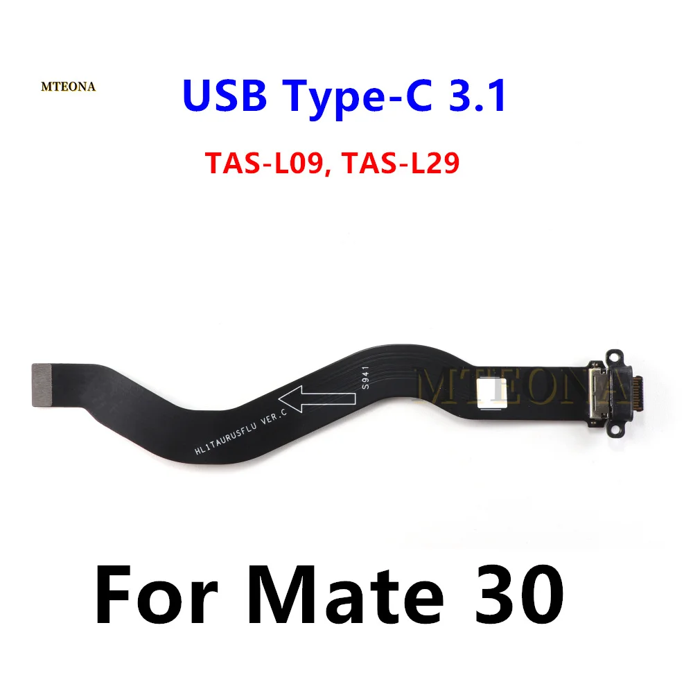 For Huawei Mate 30 USB Type-C Charge Port Jack Dock Connector Charging Board Flex Cable