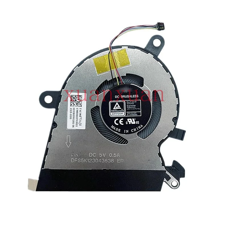 for ASUS 13 GV301 GV301Q GV301QC GV301QE GV301QH New ORIGINAL CPU GPU Cooling Fan