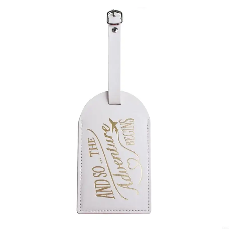 63HC Luggage Tag Travel Suitcase Tags Name Phone Address Label Identifier Wedding Bridal Gift