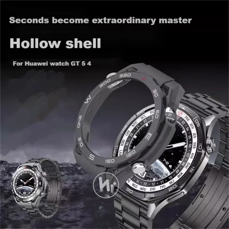 PC Case for Huawei Watch GT 5 4 46mm Smart Watch Case Bumper for Huawei Watch GT 5 Pro 46mm Case Protector Accessories