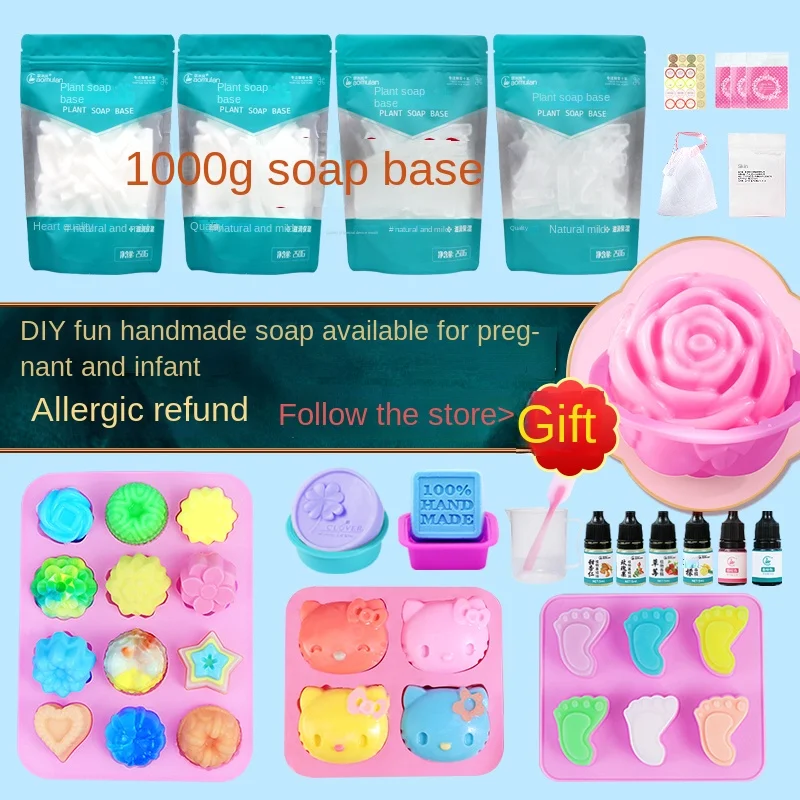 DIY Handmade Material Kit for Human Milk Soap