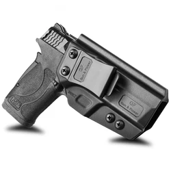 S&W M&P Shield 380 EZ Holster IWB Holster Fit S&W MP Shield 380 EZ Pistol Only IWB Carry Polymer Right Hand Tactical Gun Bags