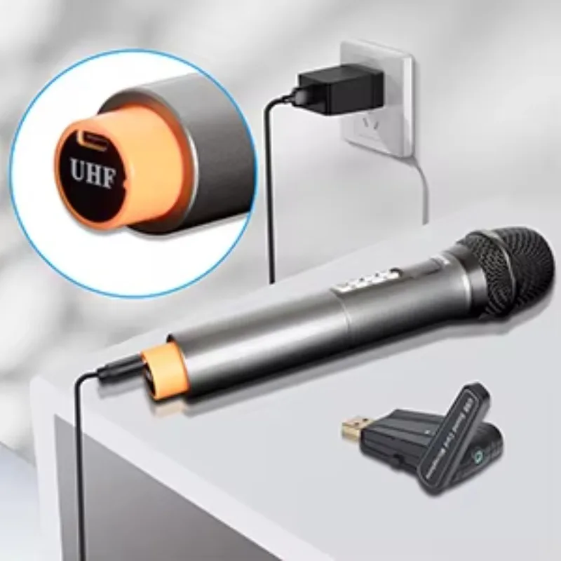 ميكروفون لاسلكي Uhf لسطح المكتب محمول للمؤتمرات للتدريس #3