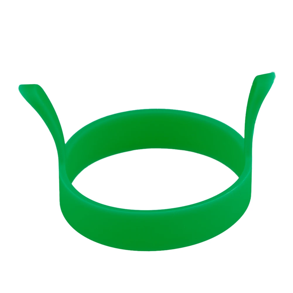 10-1ชิ้นแม่พิมพ์ซิลิโคนสำหรับทอดไข่เกรดอาหารแม่พิมพ์แพนเค้กทรงกลมแบบไม่ติดทนความร้อนอุปกรณ์สำหรับทำอาหารแบบทำมือ