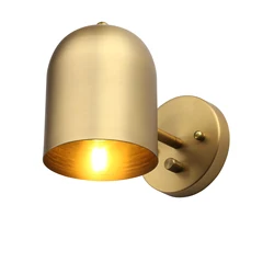 Permo Wall Sconce with Dimmer Switch, Adjustable Light Head , Base Reading Lamp Lighting Decor for Bedroom Living Room Kitchen