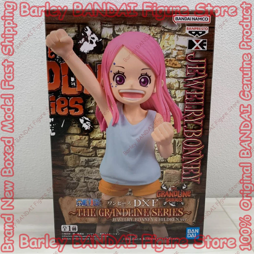 

One Piece DXF The Grandline Series Jewelry Bonney Children Ver. Аниме-фигурка из ПВХ BANPRESTO, оригинальная коллекция, модель игрушки, подарки