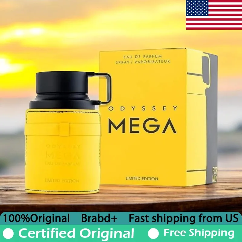 

Armaf Odyssey Mega Man Eau de Parfum Spray 3.4 Ounce Premium Arabian Perfumes 100 ML Lasting Woody Aromatic Pheromones for Men