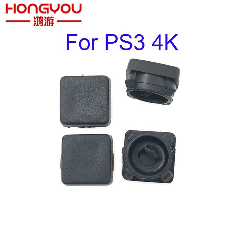 1set For PS3 Slim 4000 Rubber Feet For Sony Playstation3 Controller PS3 4K Feet Plastic Button Screw Cap Cover Set Replaceme