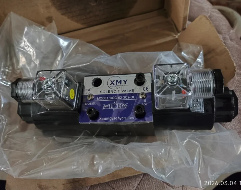 DSG-03-3C2 Hydraulic Directional Control Valve DSG-03-3C2-A220-50 High Pressure Solenoid Valve