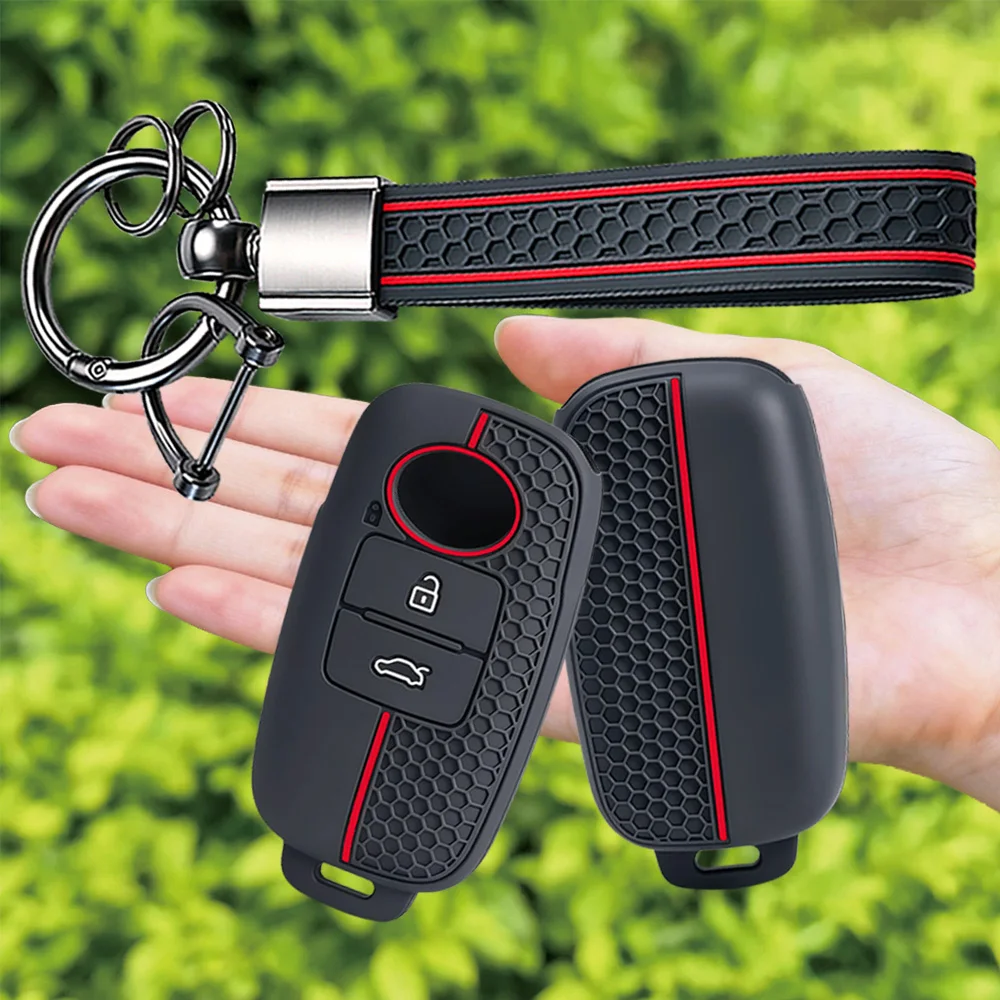 For Daihatsu Rocky Xemia For Toyota Veloz Cross Advance Raize Yaris Ativ 2022-2023 Keychain Car Key Cover Holder Key Case Fob