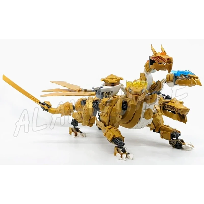 

Конструктор Lloyd Golden Ultra Dragon, 4 головки, 1061 шт.
