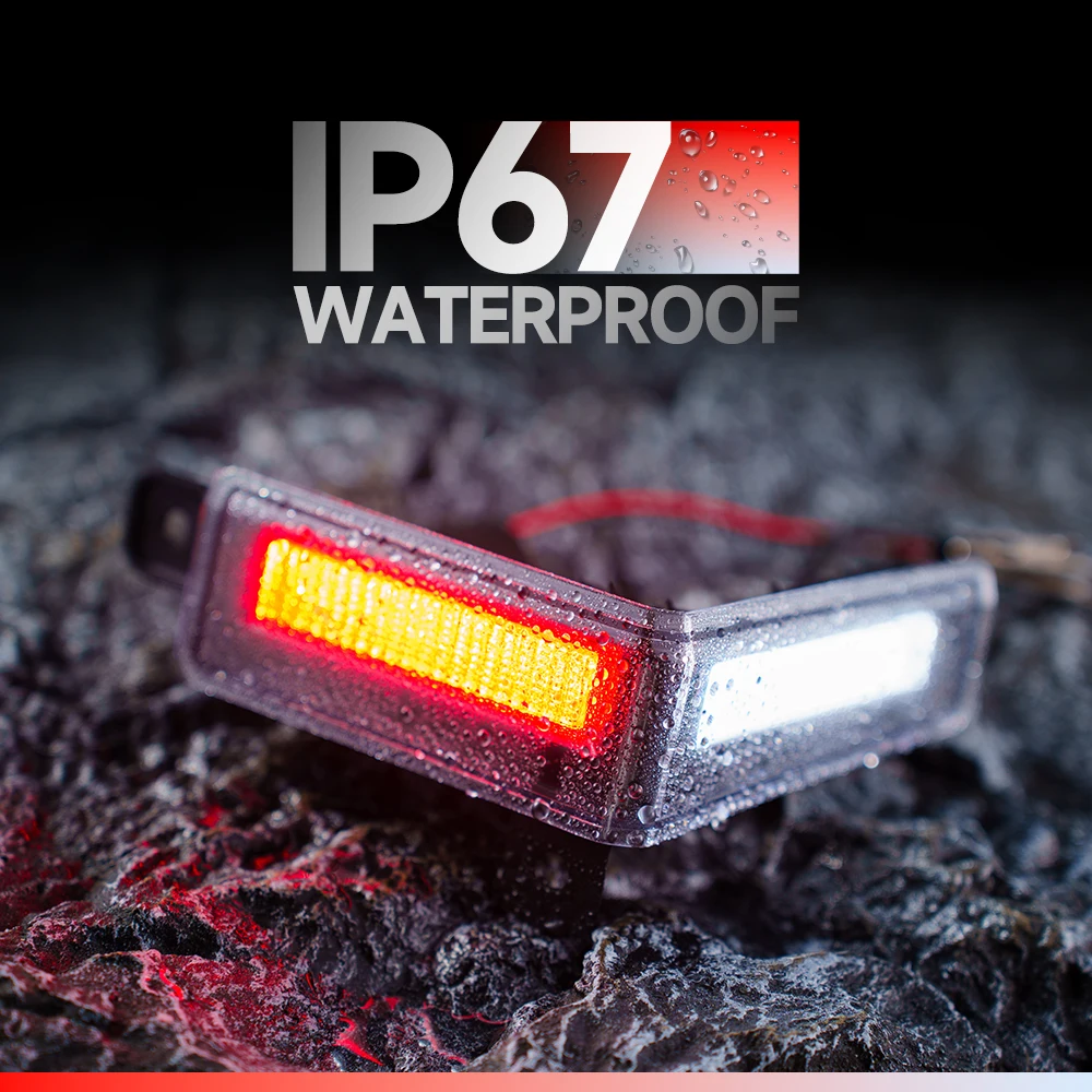 2PCS Für 2022 2023 2024 2025 + Toyota Tundra XK70 upgrade hinten rücklicht Lizenz Nummer Platte Licht reverse licht