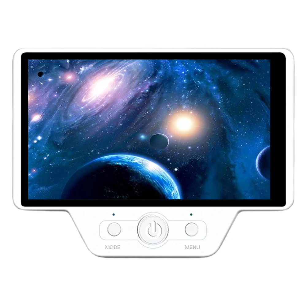 망원경 전자 접안 렌즈 녹음기, 5 인치 LCD 2K, 안드로이드 아이폰 호환, 1.25 인치