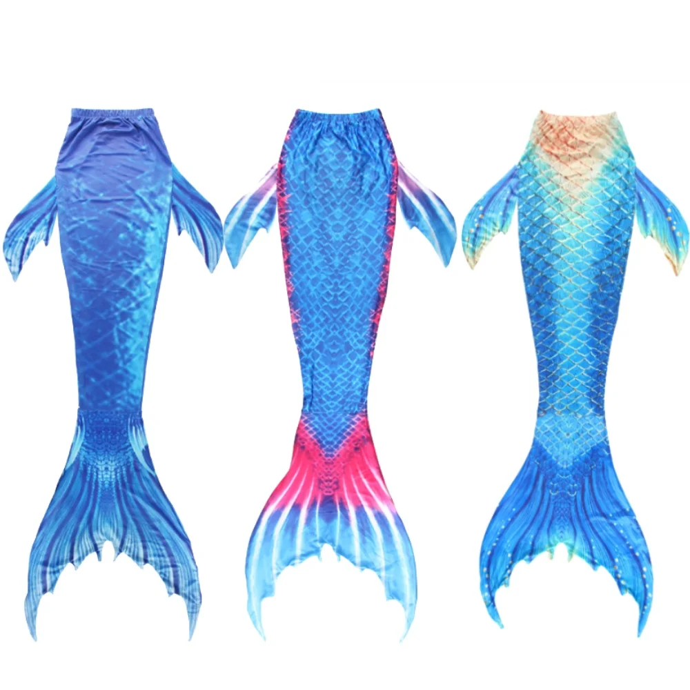 Beauty Fish Tail Swimsuit Beach Pool Party Dress Up Children Role Playing Beach Girls 5 to 10 Years Old view 3