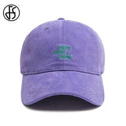 FS Fashion Orange Purple Brand Women Designer Hat Winter Baseball Caps For Men Streetwear Hip Hop Cap Gorras Para Mujer 2024