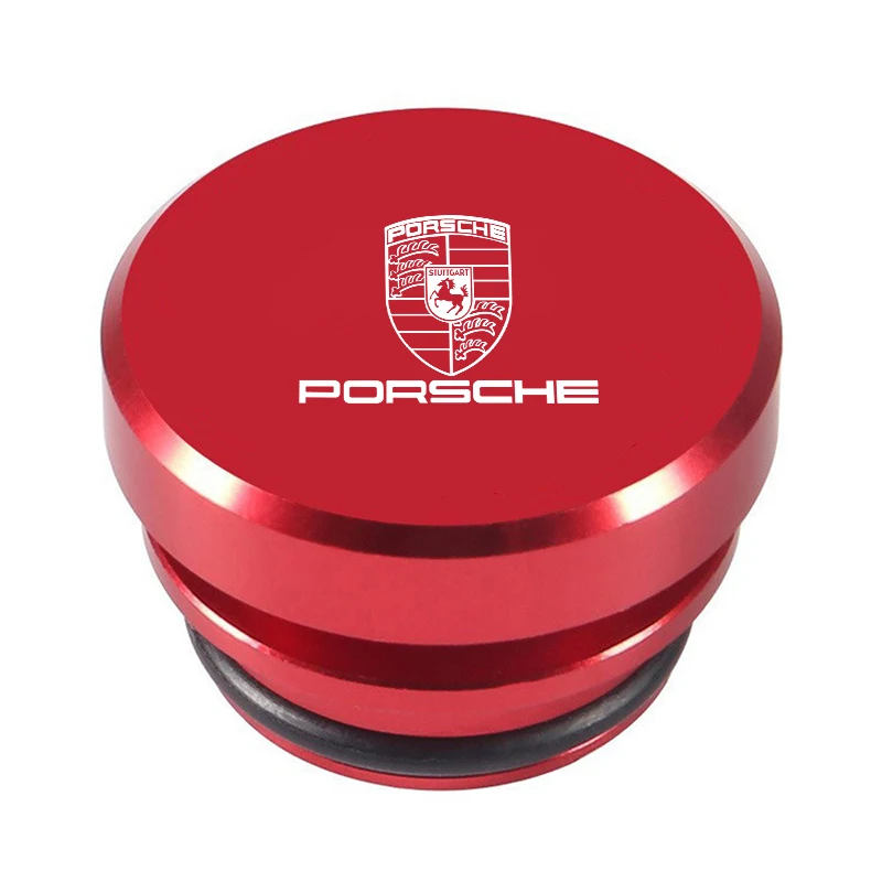 Capuchon de bouton d'allume-cigare Laguna en métal de voiture, couvercle anti-poussière, accessoire de prise pour Porsche 911, 718, Taycan, Panamera, broderie, enne, Macan, Cayman