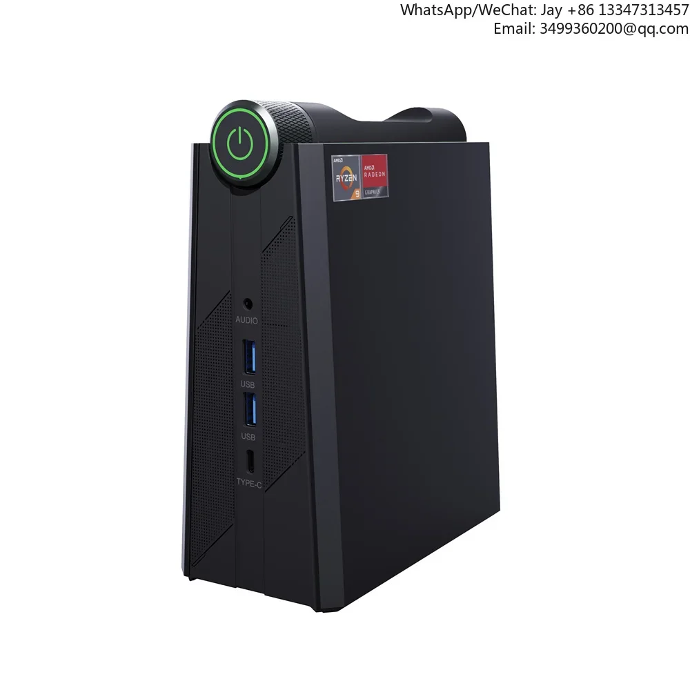 

Magnetic Cover Standup Design X86 Mini PC Gamer 12th Gen 12700H 64GB RAM DDR4 Core I7 Mini PC With Windows 11