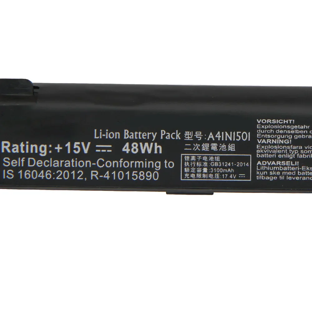 Аккумулятор A41N1501 A41LK9H для ASUS N552V GL752VW GL752V CA N552VW N752 N752V N752VW Мощные аккумуляторные батареи