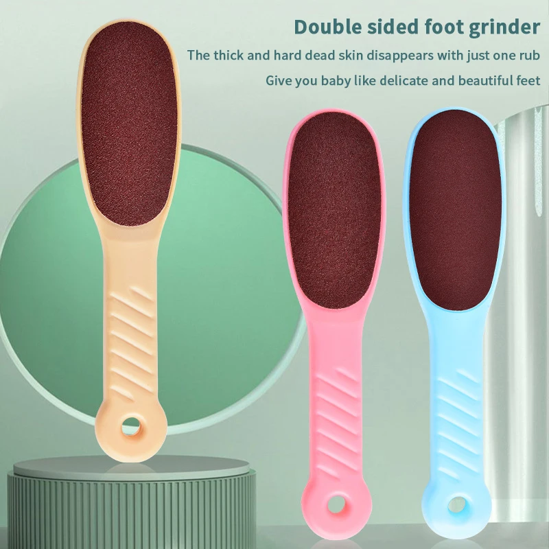 1Pcs Heel Callus Remover Double-sided Abrasive Foot Rubbing Board Professional Dead Skin Grinder Care Exfoliating Tool Foot Care
