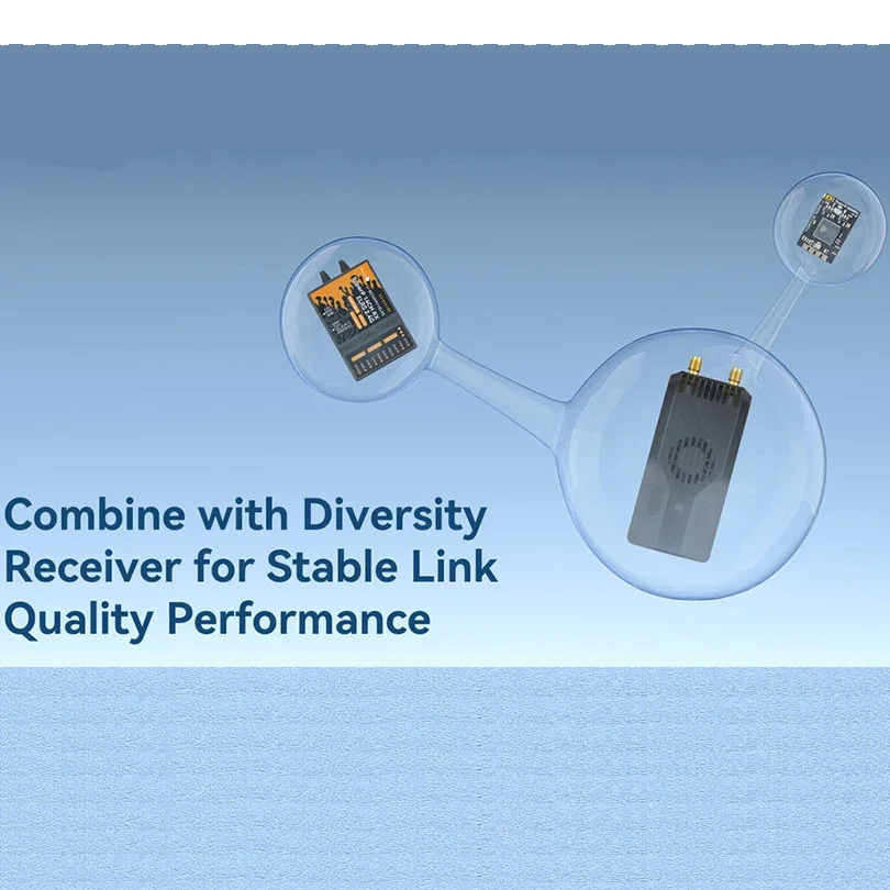 Betafpv-Transmisor Superg Nano Diversidad De Frecuencia Dual, Potencia De Transvisión Elrs V3.3, 2,4 Ghz Ism Para Receptor Supe