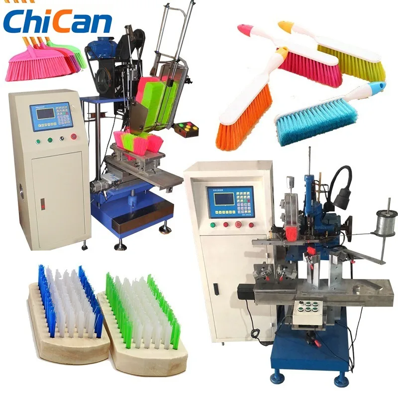 【Smart】Automatic Brush Broom Mop Making Machine Industrial Shoe Brushes Cutter Making Machines