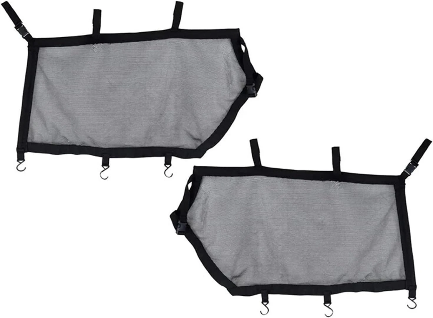 For Can-Am Maverick X3 2017-2021 UTV Right & Left Window Net Window Shade Shield Roll Cage Mesh Net Door Scratch Prevention