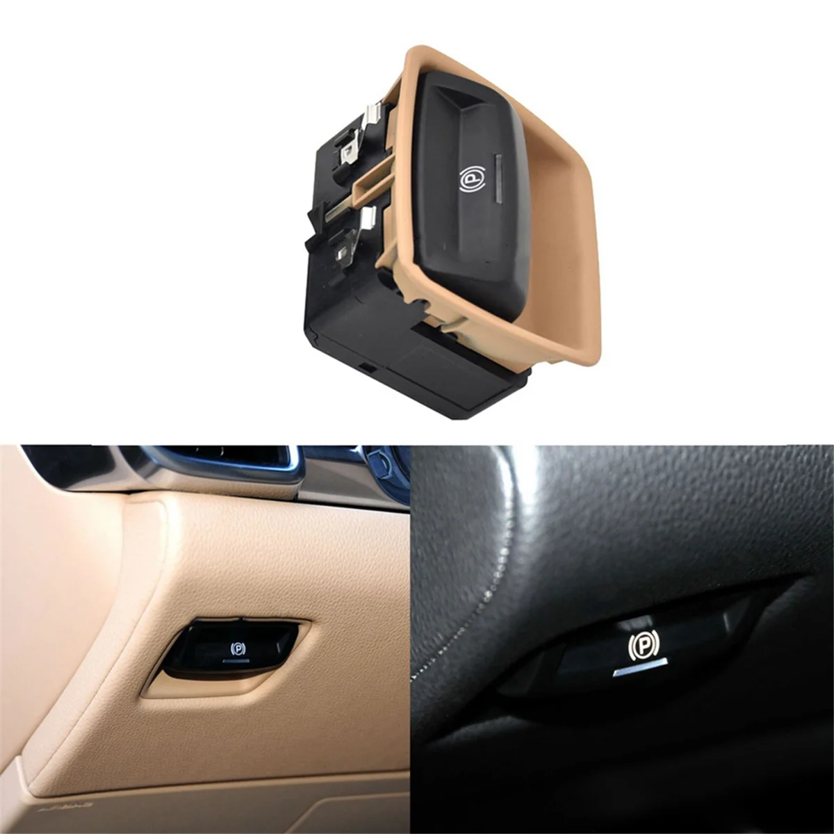 2010 w0 elektronische Fests tell brems steuerung Handbremse für Porsche Panamera 2016 04465-01026 Hand brems knopf