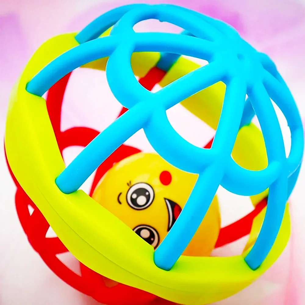 QWZ ベビーガラガラおもちゃ 幼児用 簡単に掴める赤ちゃんのおもちゃ 新生児ギフト 赤ちゃんの感覚発達教育玩具 0-18ヶ月の赤ちゃん