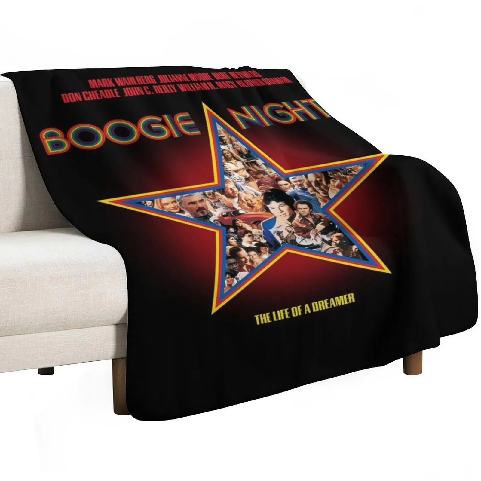 Boogie Night Film The Life Of A Dreamer Throw Blanket Shaggy Baby Luxury Brand Bed linens Decoratives Thermal Blankets