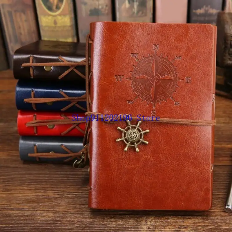 P82A Vintage Writing Notebook Loose Journal for Traveler - view 3