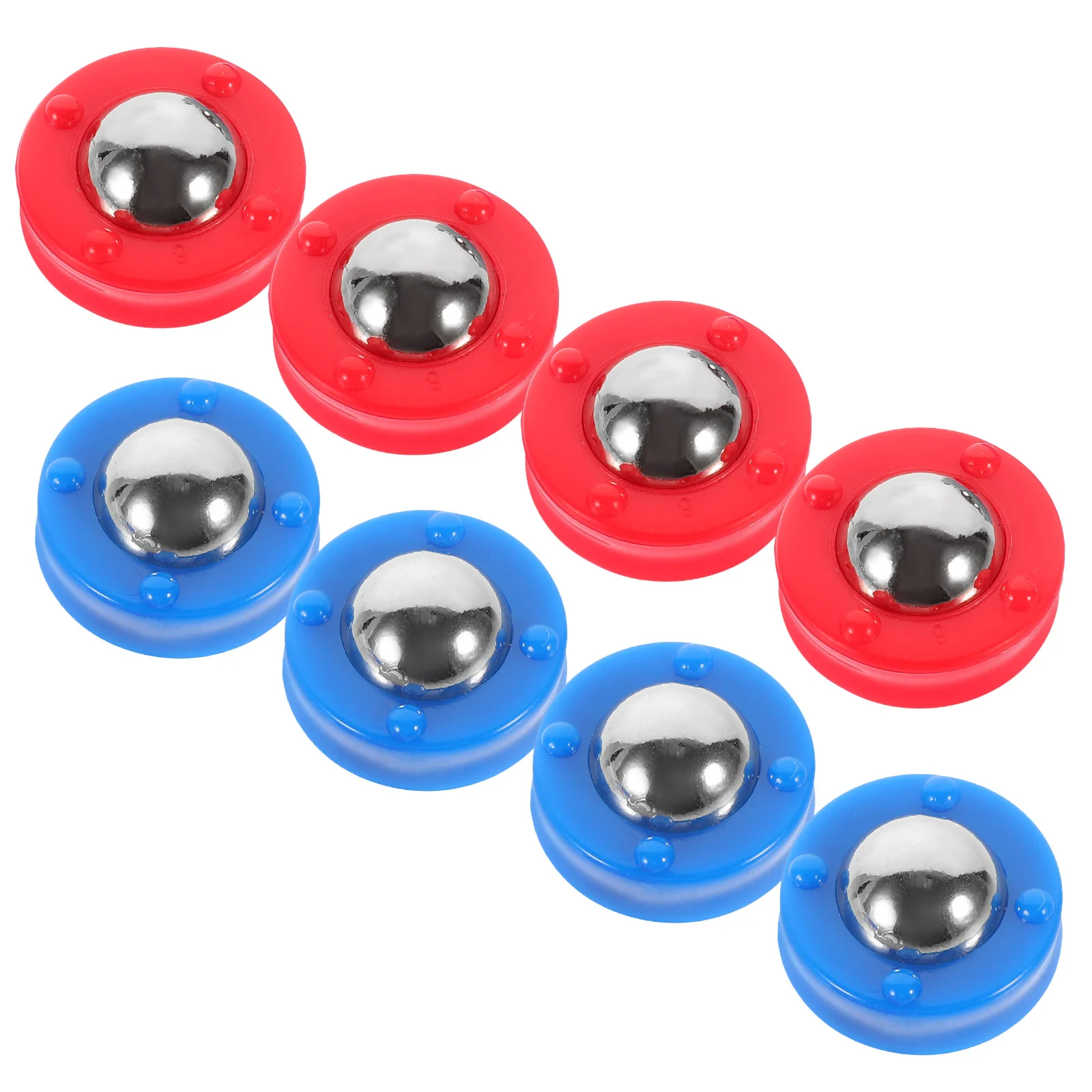 

12pcs Shuffleboard Game Rolling Beads Balls Soccer Accessories Sliding Foosball Supplies Fun Mini Football Vivid Design Safe