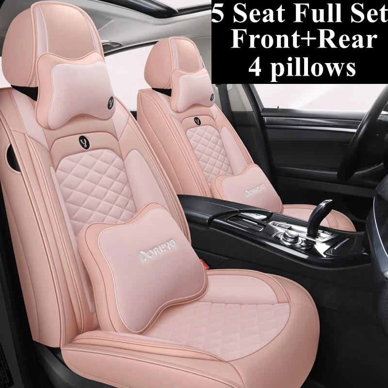 

Front+Rear 5 Seat Full Set Auto Car Seat Cover for Seat Toledo Leon IBX IBL Ibiza Exeo Ateca Arona Altea Automobiles Seat Covers