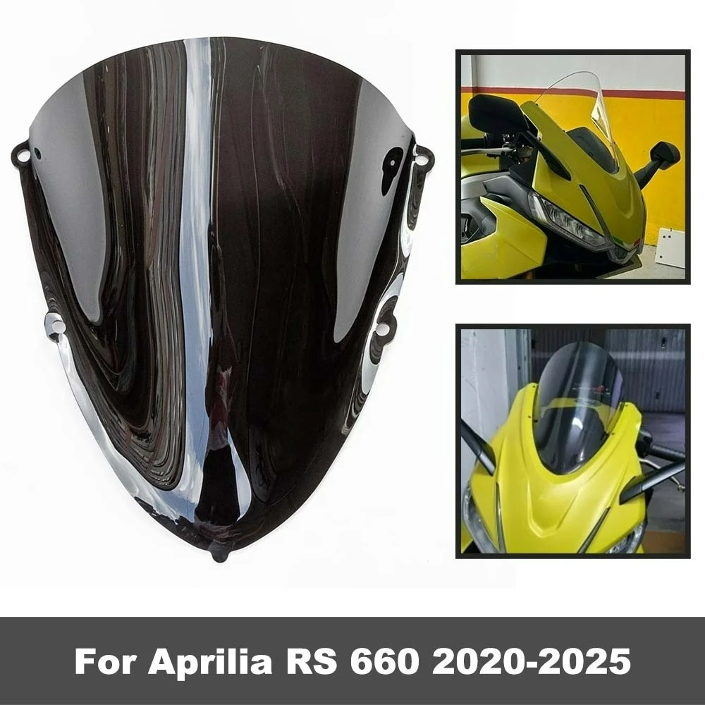 

Motorcycle modification accessories windshield Wind deflector Windscreen For Aprilia RS660 RS 660 RS-660 2025 2024 2023-2020