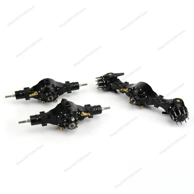 For 1/14 Trailer Axle Q-900 Series Differential  Flange Bridge Mud Model LESU
