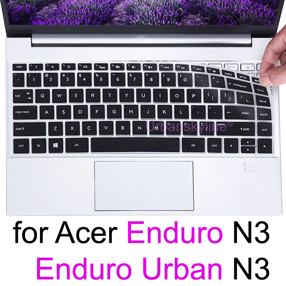 Keyboard Cover for Acer Enduro Urban N3 N7 EN314 EUN314 EN714 EN715 51W 51WG Silicone Protector Skin Case TPU Accessories