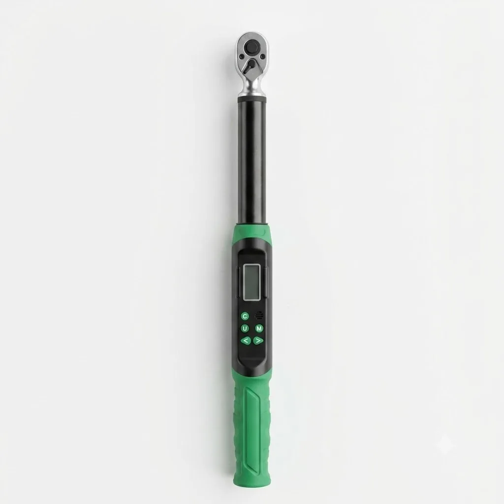 Dead ratchet color screen digital torque wrench 0.6-500 Nm, high precision ± 2% digital torque with buzzer