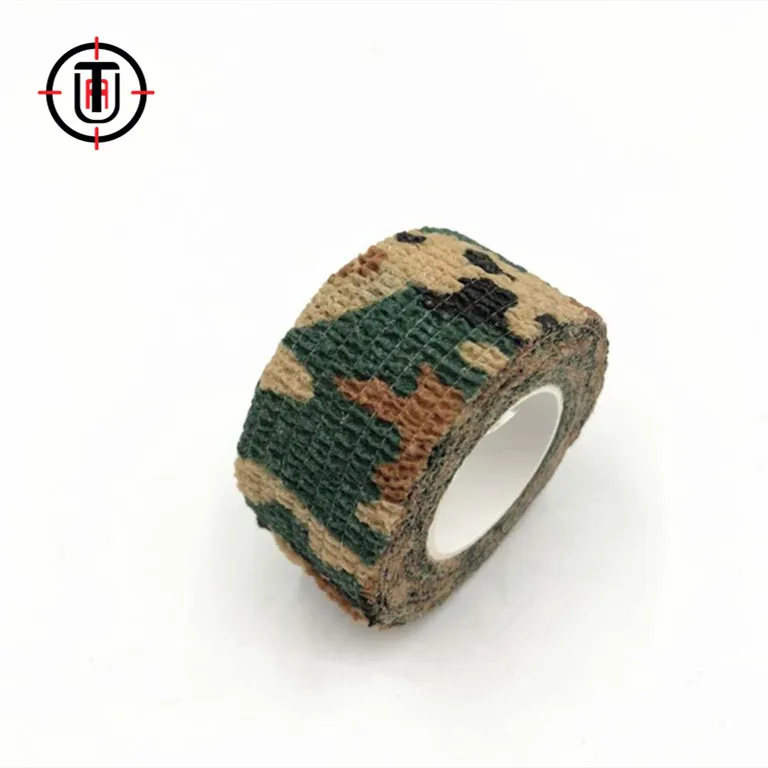 

New Outdoor Riding Hunting Camouflage Tape Retractable Non-woven Fabric Bicycle Sticker Sports Protective Gear