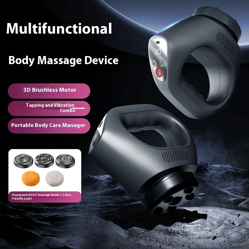 

Hot-Selling Shaping Fascia Gun Fat-Removing Machine Muscle Relaxation Home Massage Gym Relaxation Back Waist Meridian Massager