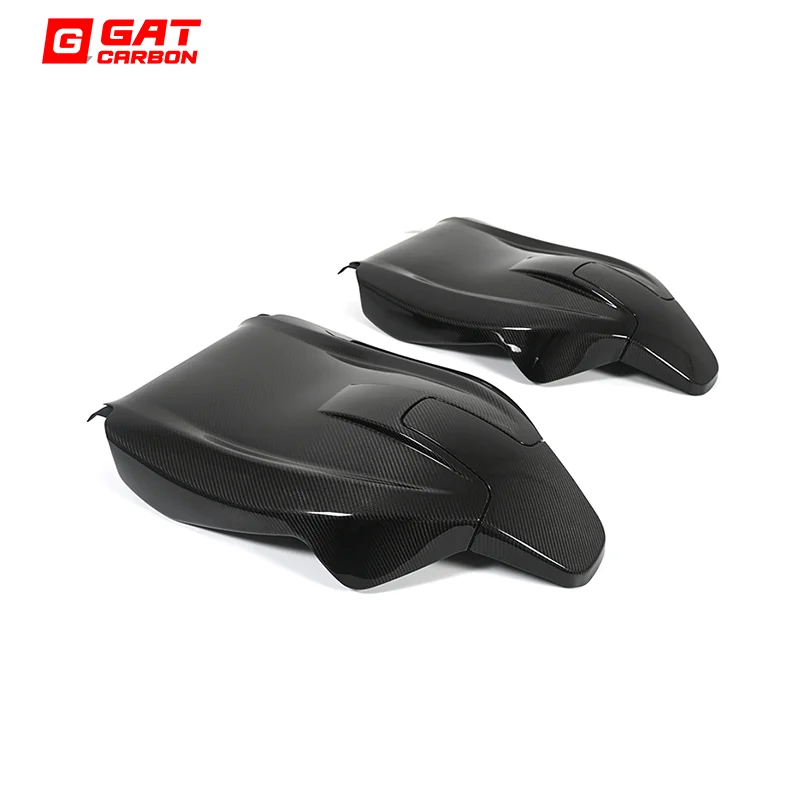 

Applicable toDry Carbon Fiber Seat Back Cover Replacement Style for BMW M3 G80 X3M X4M X5M Interior Parts