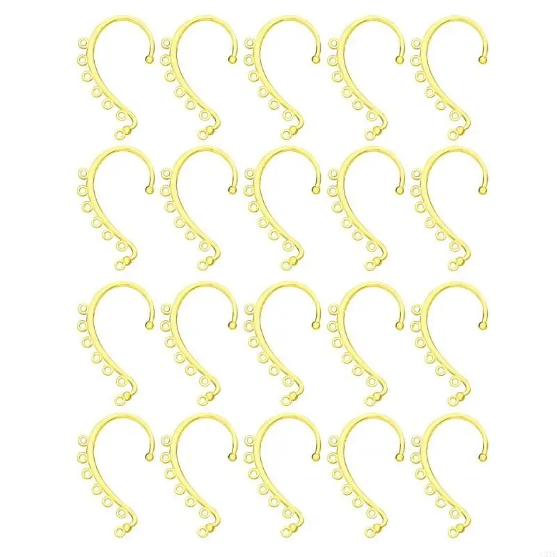 Ear Cuff Wrap Crawler Hook Earrings Copper DIY Ear Cuff Earring Climber DIY