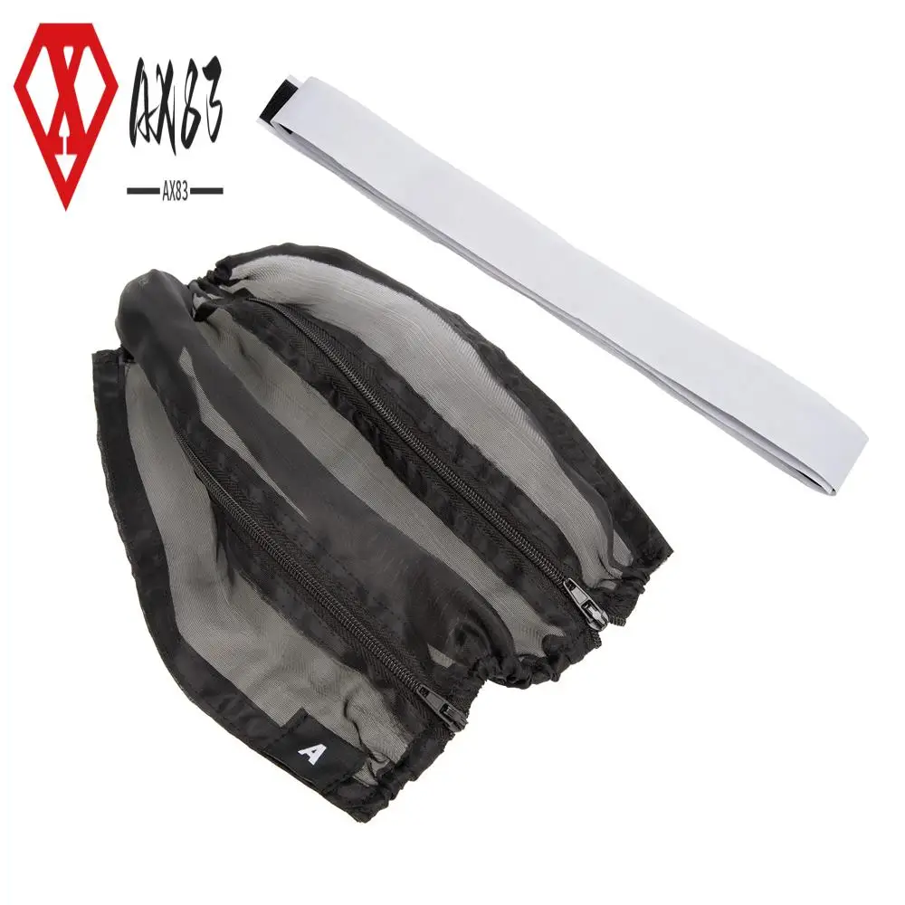 

AX83-Zipper-Type Nylon Mesh Cover Chassis Dust Water Proof Net Cover Protection For Tamiya TT-01 TT-02 TT01 TT02 1/10 RC Car