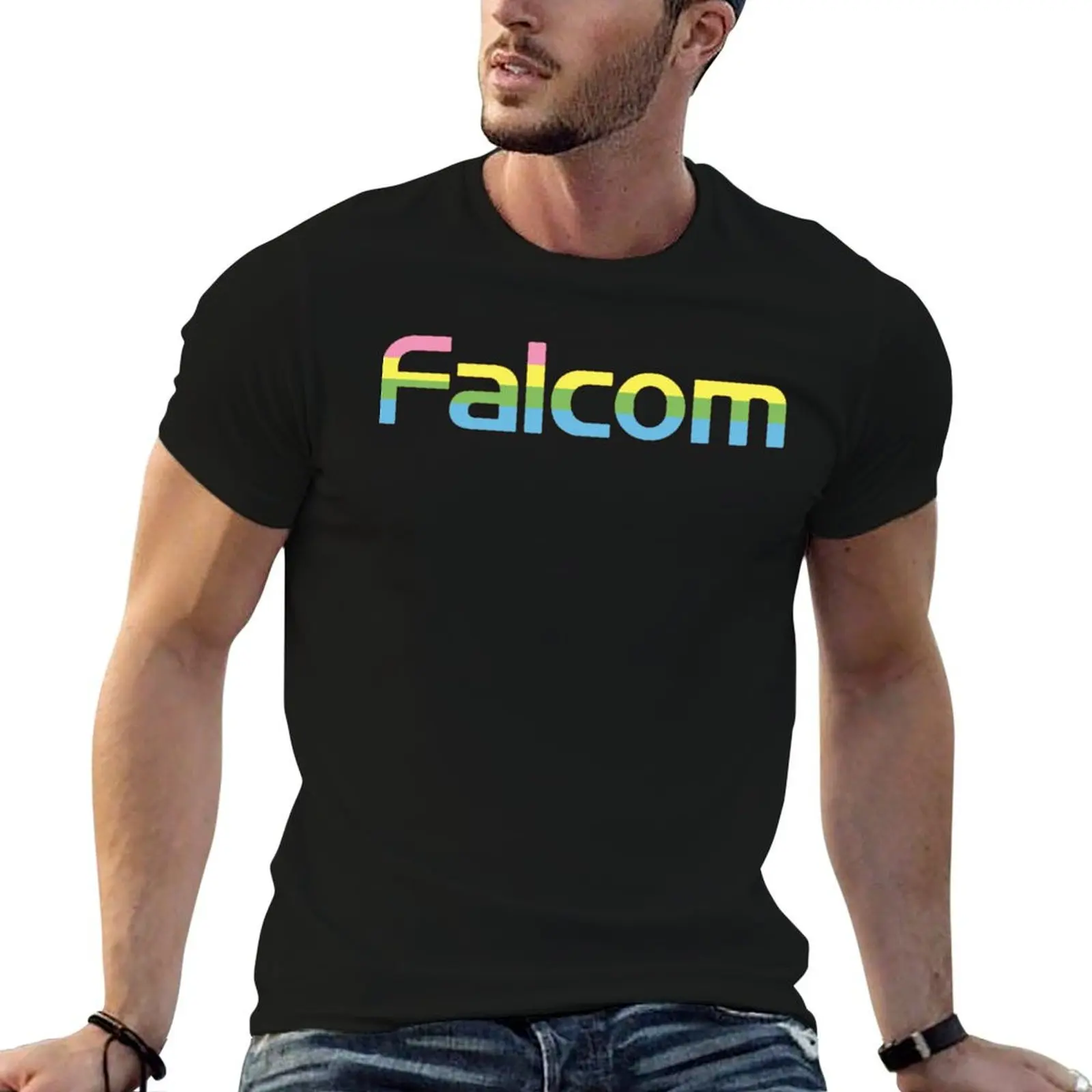 

Falcom T-Shirt t shirt custom print t shirt for man 100 percent cotton T-Shirt
